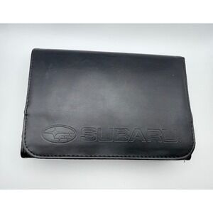 2014‎ Subaru Forester Owners Manual with Black Embossed Storage Case Portfolio